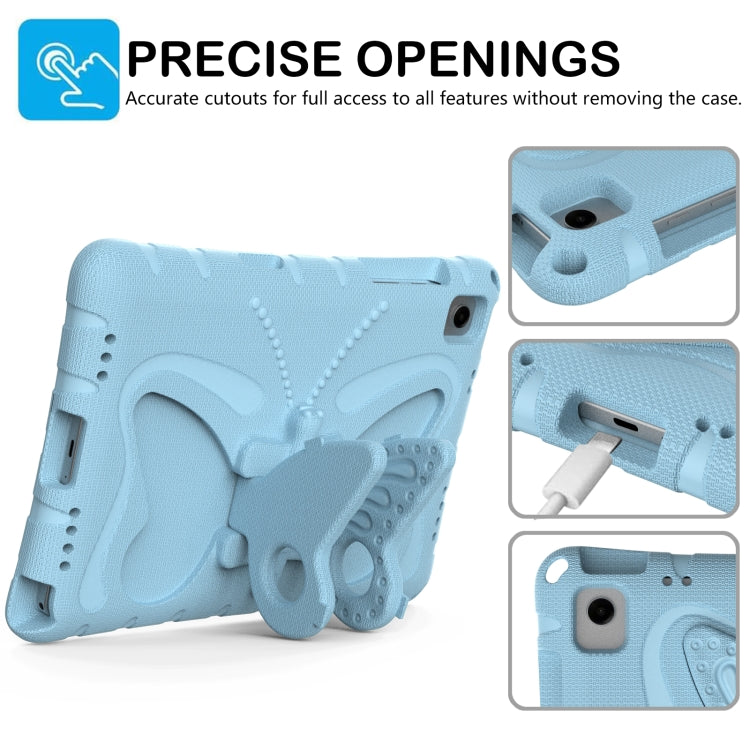For Samsung Galaxy Tab A11+ / A9+ Butterfly Bracket EVA Shockproof Tablet Case