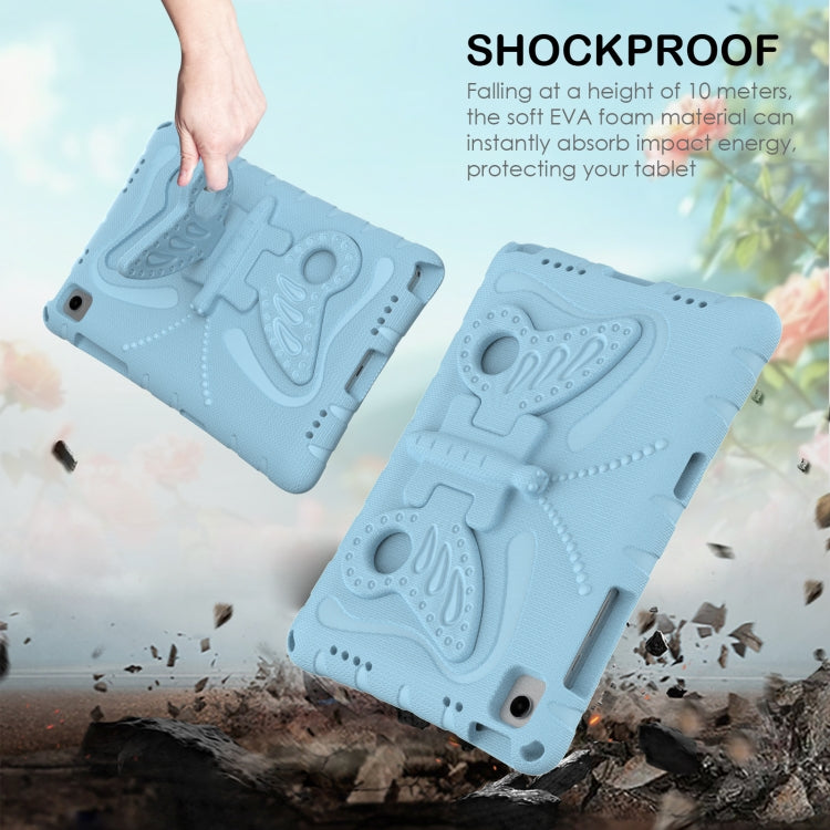 For Samsung Galaxy Tab A11+ / A9+ Butterfly Bracket EVA Shockproof Tablet Case