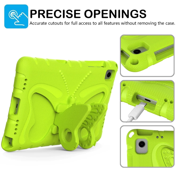For Samsung Galaxy Tab A11+ / A9+ Butterfly Bracket EVA Shockproof Tablet Case