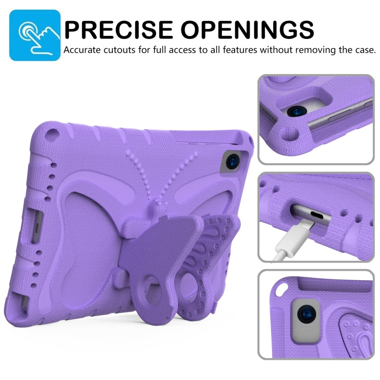 For Samsung Galaxy Tab S6 Lite 10.4 P620 Butterfly Bracket EVA Shockproof Tablet Case
