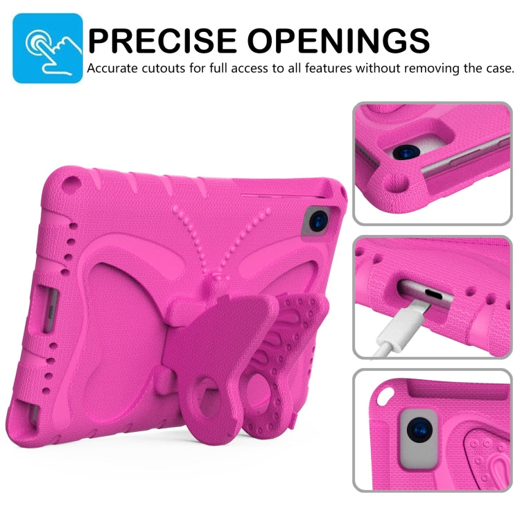 For Samsung Galaxy Tab S6 Lite 10.4 P620 Butterfly Bracket EVA Shockproof Tablet Case