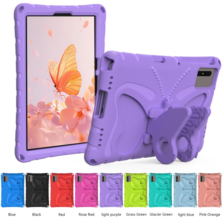 For Samsung Galaxy Tab S9 FE X510 Butterfly Bracket EVA Shockproof Tablet Case