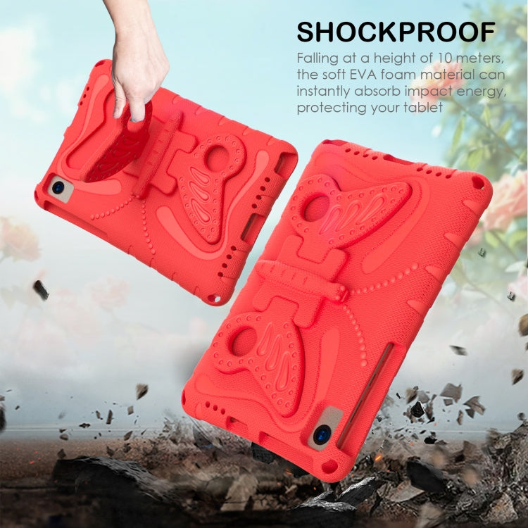 For Samsung Galaxy Tab A7 10.4 T509 Butterfly Bracket EVA Shockproof Tablet Case