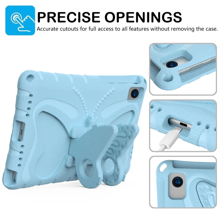 For Samsung Galaxy Tab S6 Lite 10.4 P610 Butterfly Bracket EVA Shockproof Tablet Case