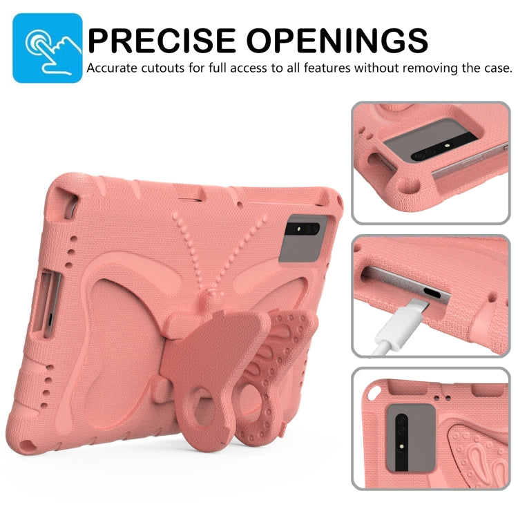 For Samsung Galaxy Tab S8 11 X700N Butterfly Bracket EVA Shockproof Tablet Case