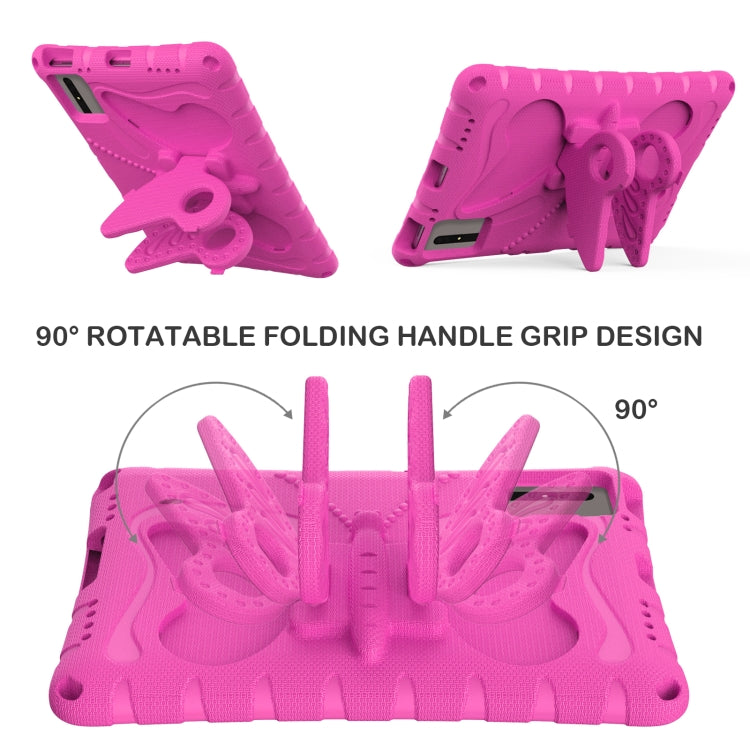 For Samsung Galaxy Tab S8 11 X700N Butterfly Bracket EVA Shockproof Tablet Case