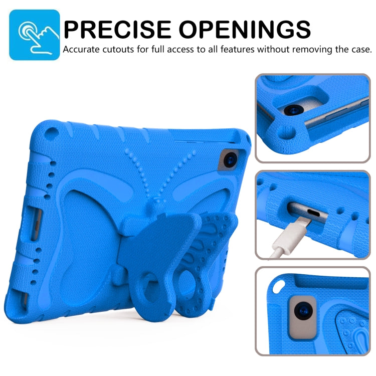 For Samsung Galaxy Tab A7 T500 10.4 Butterfly Bracket EVA Shockproof Tablet Case