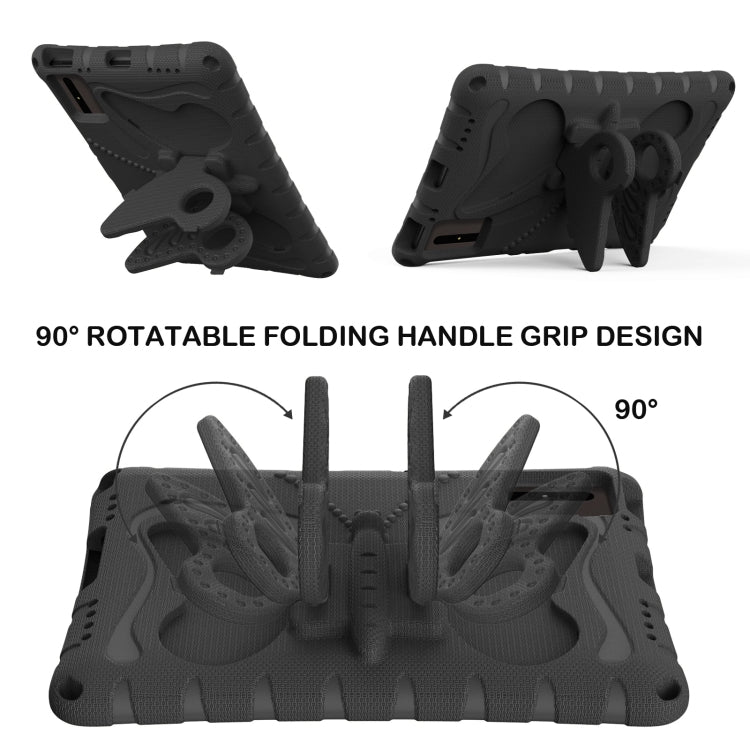 For Samsung Galaxy Tab S7 T870 Butterfly Bracket EVA Shockproof Tablet Case