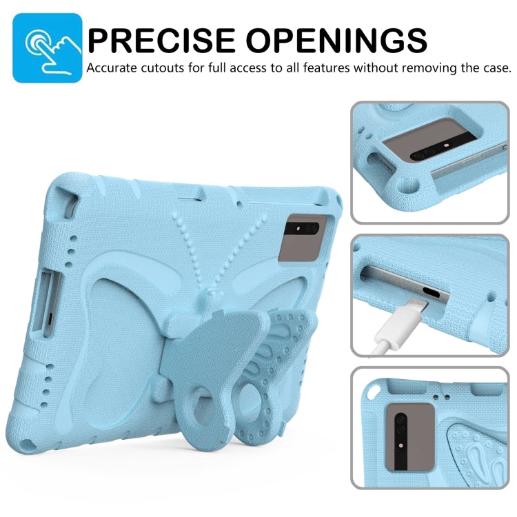For Samsung Galaxy Tab S7 T870 Butterfly Bracket EVA Shockproof Tablet Case