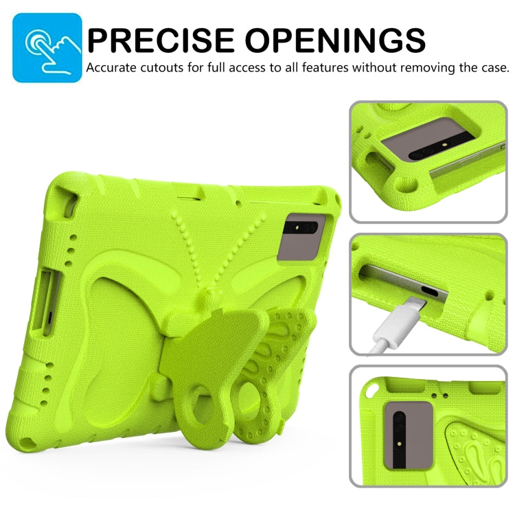 For Samsung Galaxy Tab S7 T870 Butterfly Bracket EVA Shockproof Tablet Case