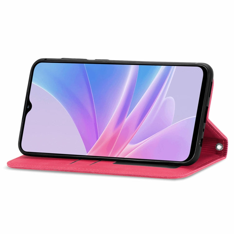 For OPPO A58 4G Retro Skin Feel Magnetic Flip Leather Phone Case