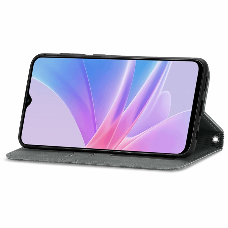 For OPPO A78 4G Retro Skin Feel Magnetic Flip Leather Phone Case