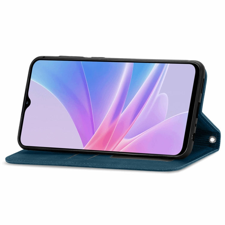 For OPPO A78 4G Retro Skin Feel Magnetic Flip Leather Phone Case