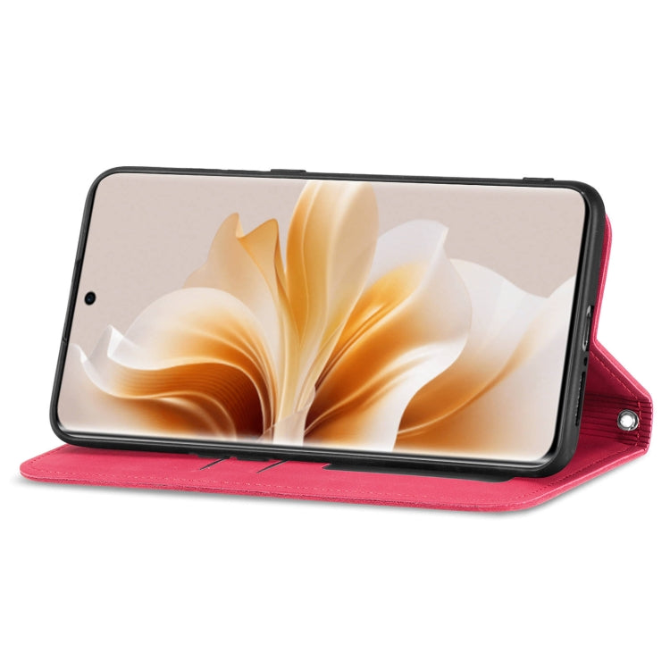 For OPPO Reno11 5G EU Retro Skin Feel Magnetic Flip Leather Phone Case