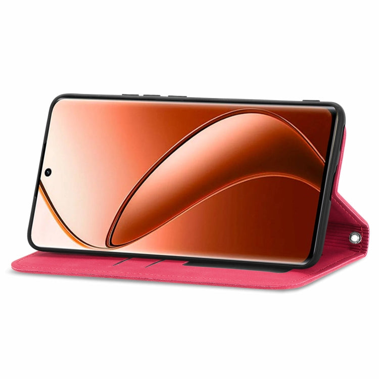 For  Realme 12 Pro+ Retro Skin Feel Magnetic Flip Leather Phone Case