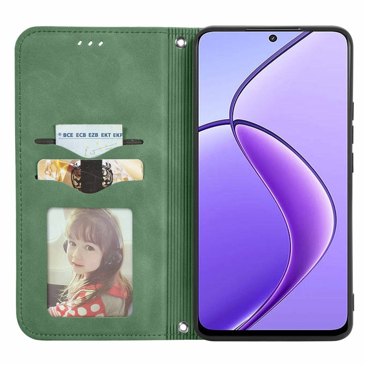 For Realme 13 Retro Skin Feel Magnetic Flip Leather Phone Case