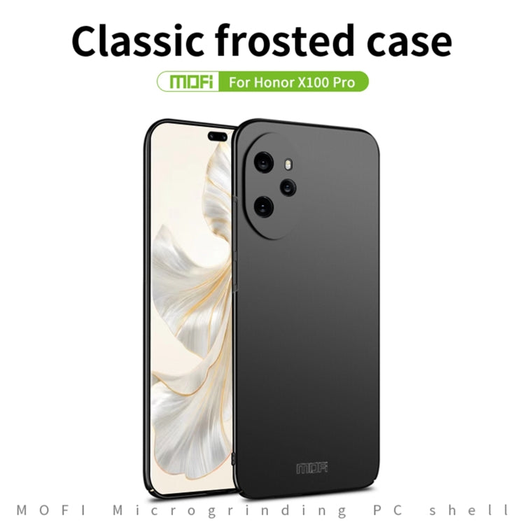 For Honor 100 Pro MOFI Frosted PC Ultra-thin Hard Phone Case