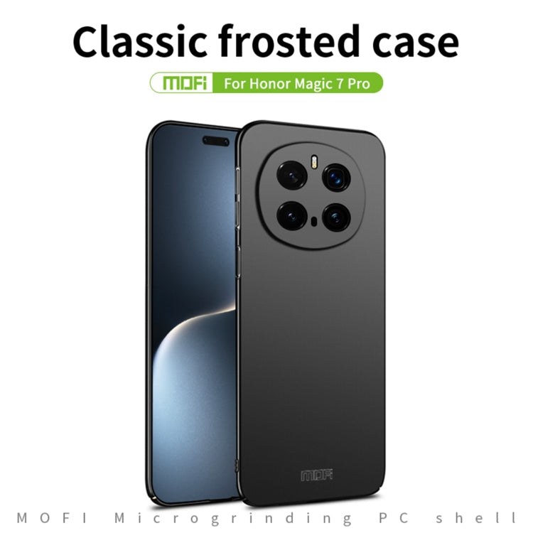 For Honor Magic7 Pro MOFI Frosted PC Ultra-thin Hard Phone Case