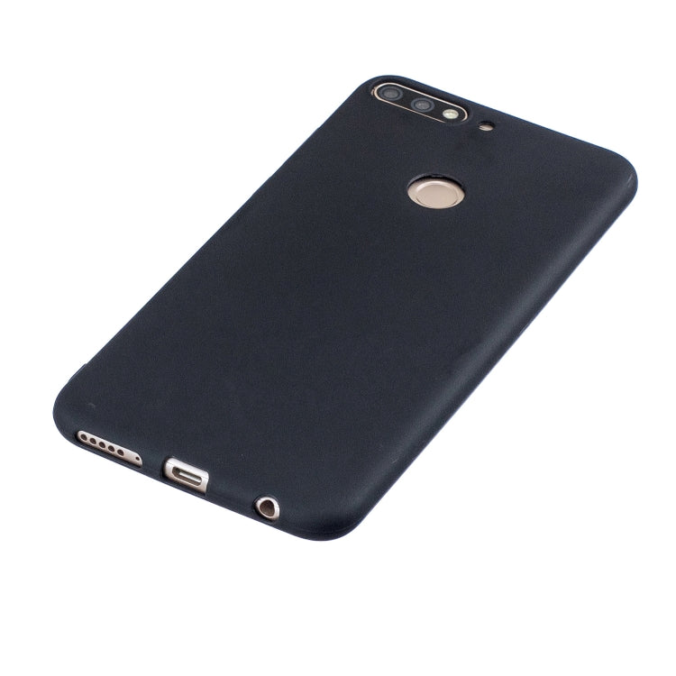 Frosted Solid Color TPU Protective Case for Huawei Y7 Prime 2018/Honor7C
