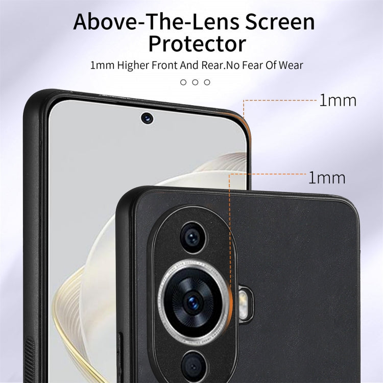 For Huawei nova 11 Retro Skin-feel Ring Card Wallet Phone Case