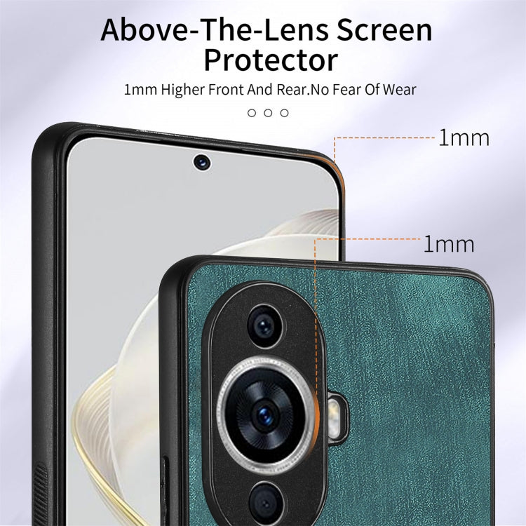 For Huawei nova 11 Retro Skin-feel Ring Card Wallet Phone Case