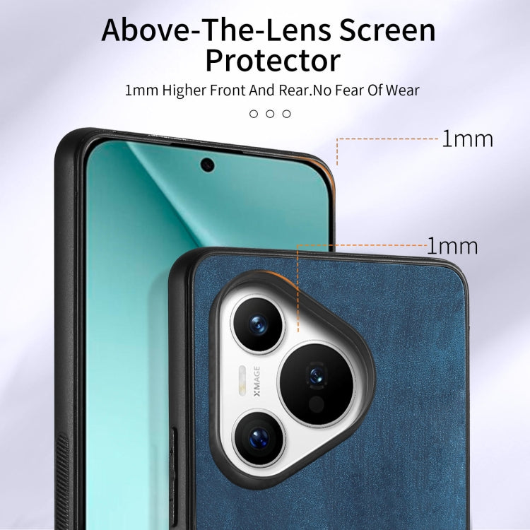 For Huawei Pura 70 Pro Retro Skin-feel Ring Card Wallet Phone Case