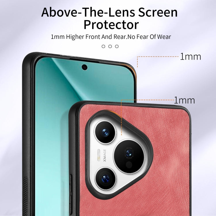 For Huawei Pura 70 Pro Retro Skin-feel Ring Card Wallet Phone Case