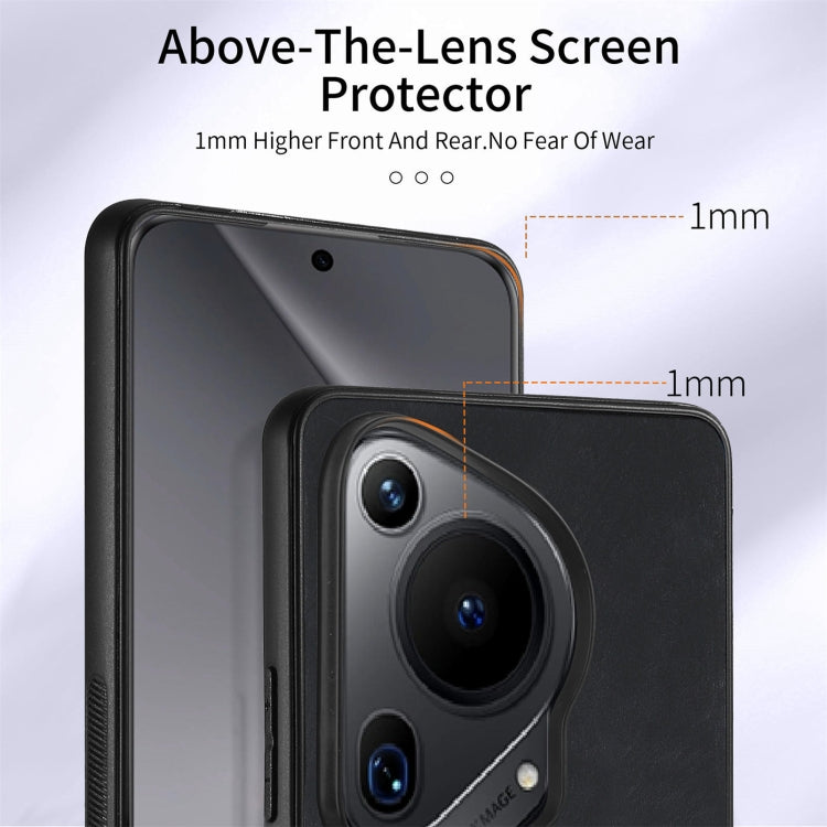 For Huawei Pura 70 Ultra Retro Skin-feel Ring Card Wallet Phone Case