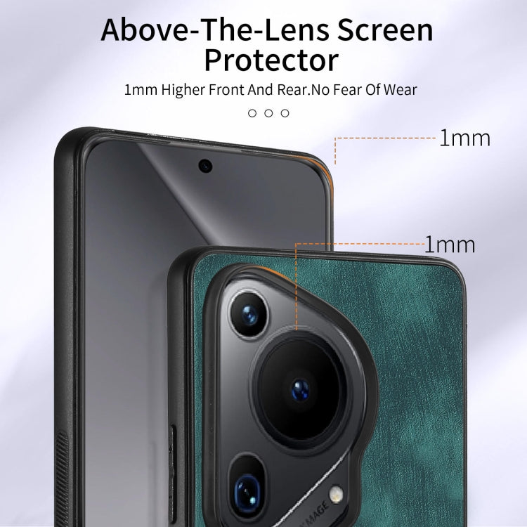 For Huawei Pura 70 Ultra Retro Skin-feel Ring Card Wallet Phone Case