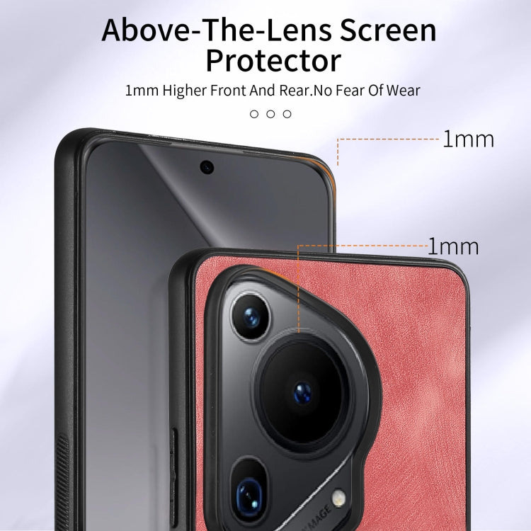 For Huawei Pura 70 Ultra Retro Skin-feel Ring Card Wallet Phone Case