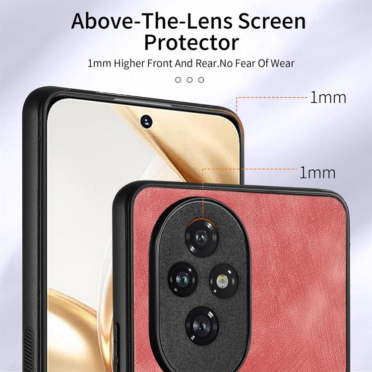 For Honor 200 Pro Retro Skin-feel Ring Card Wallet Phone Case