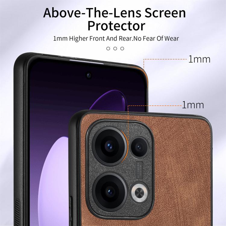 For OPPO Reno13 Retro Skin-feel Ring Card Wallet Phone Case