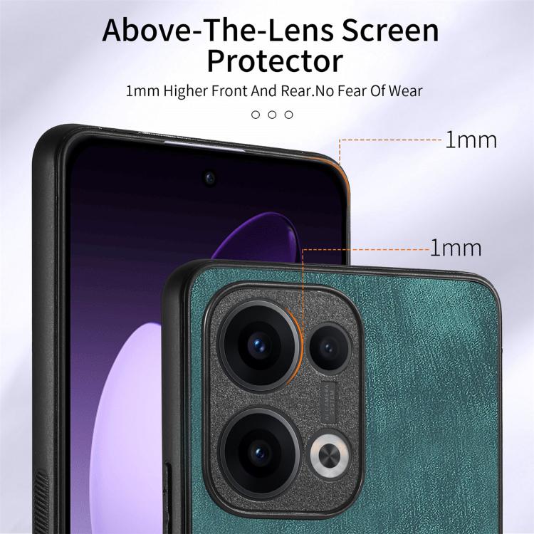 For OPPO Reno13 Retro Skin-feel Ring Card Wallet Phone Case