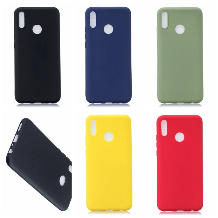 Frosted Solid Color TPU Protective Case for Huawei Y9 2019/Enjoy 9 Plus
