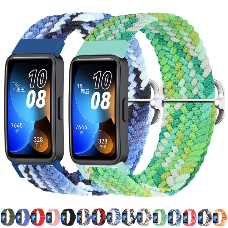 For Huawei Band 9 Adjustable Slide Buckle Braided Watch Band