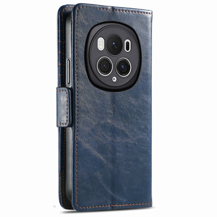 For Honor Magic6 Pro CaseNeo Splicing Dual Magnetic Buckle Leather Phone Case