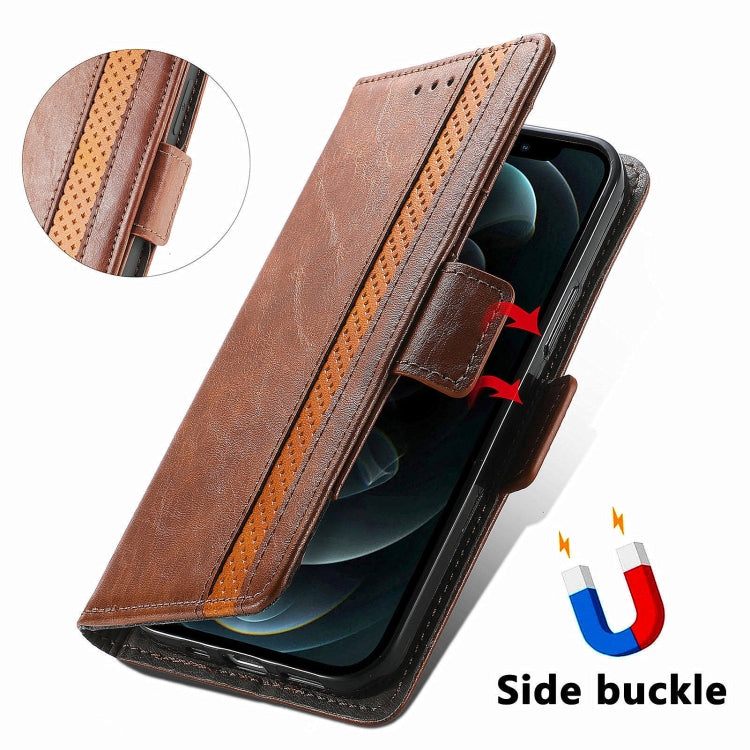 For Honor Magic6 Pro CaseNeo Splicing Dual Magnetic Buckle Leather Phone Case