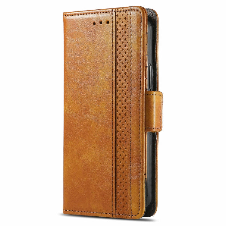 FOr Honor Magic6 CaseNeo Splicing Dual Magnetic Buckle Leather Phone Case