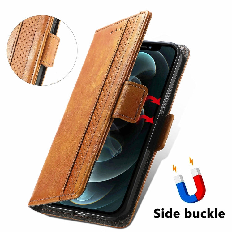 FOr Honor Magic6 CaseNeo Splicing Dual Magnetic Buckle Leather Phone Case