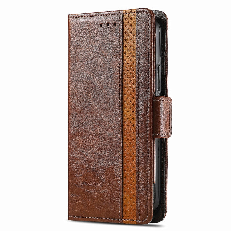 For Honor X8b CaseNeo Splicing Dual Magnetic Buckle Leather Phone Case