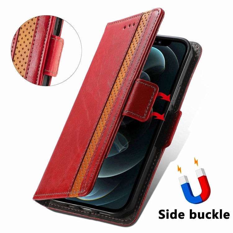 For Honor X8b CaseNeo Splicing Dual Magnetic Buckle Leather Phone Case