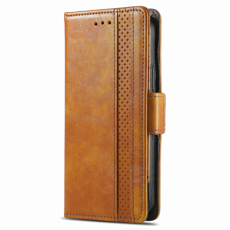 For Honor X7b CaseNeo Splicing Dual Magnetic Buckle Leather Phone Case