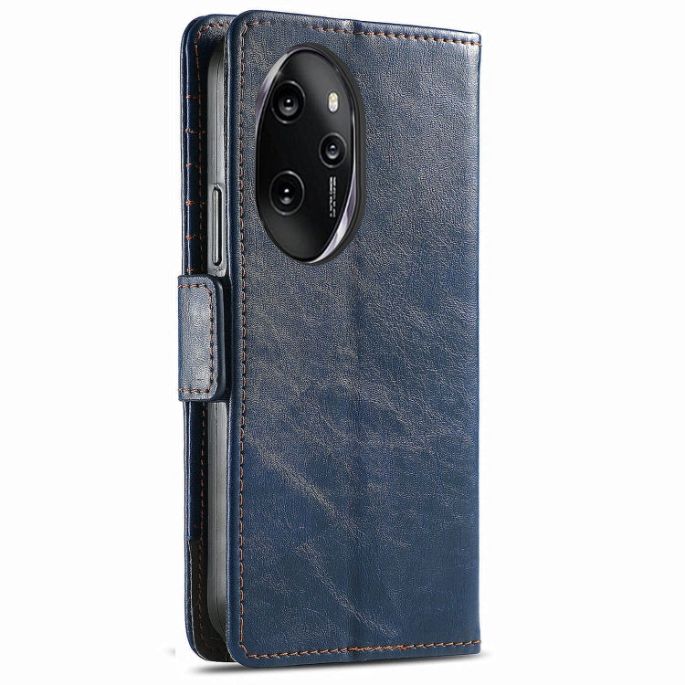 For Honor 100 Pro 5G CaseNeo Splicing Dual Magnetic Buckle Leather Phone Case