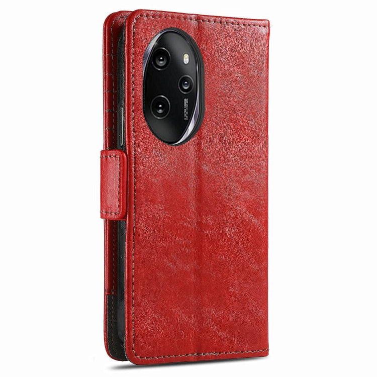 For Honor 100 Pro 5G CaseNeo Splicing Dual Magnetic Buckle Leather Phone Case