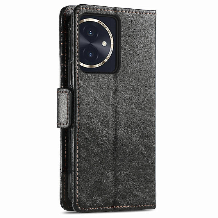For Honor 100 5G CaseNeo Splicing Dual Magnetic Buckle Leather Phone Case