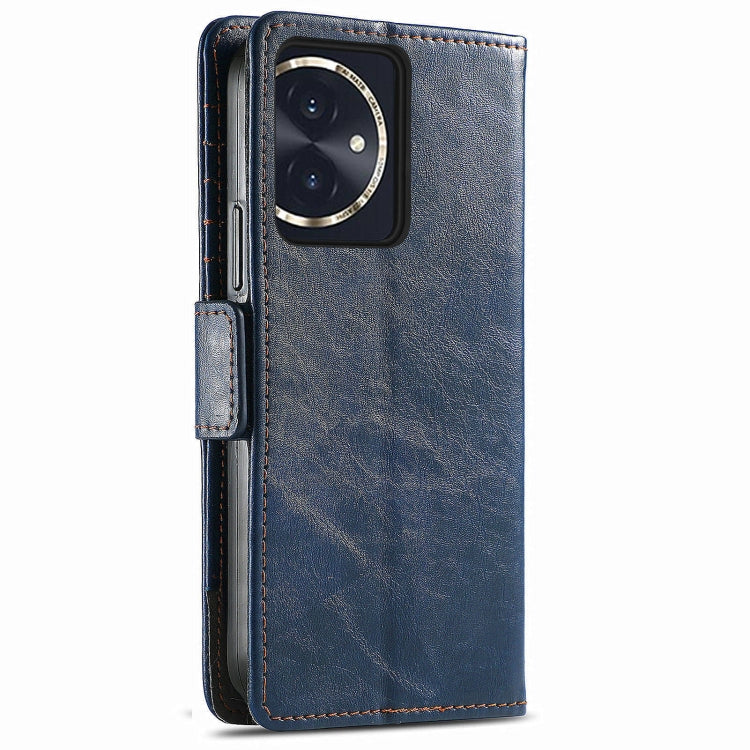 For Honor 100 5G CaseNeo Splicing Dual Magnetic Buckle Leather Phone Case