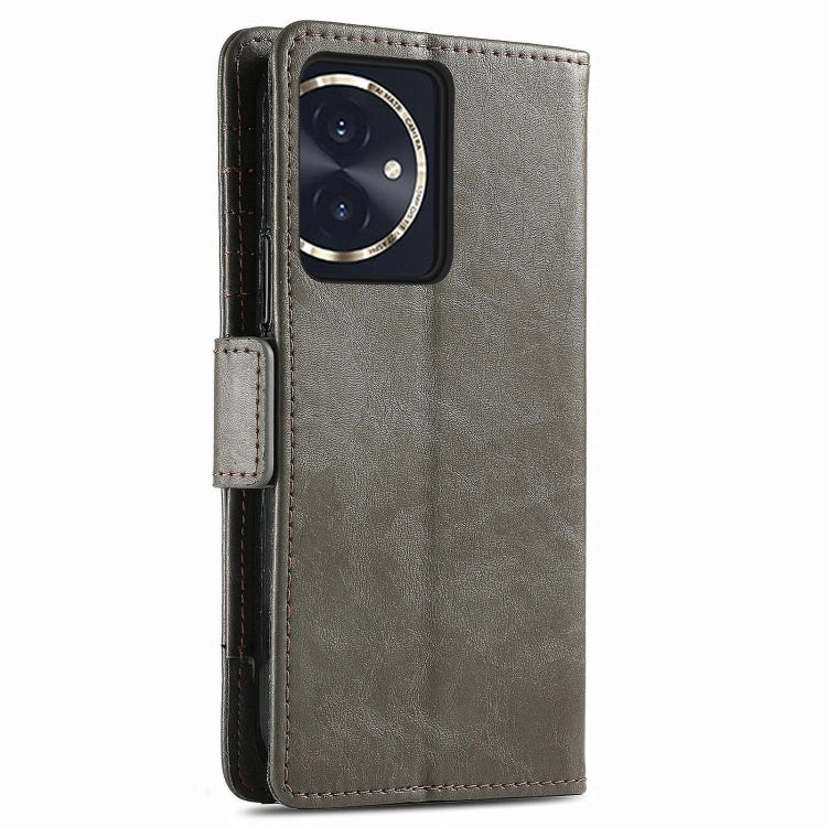 For Honor 100 5G CaseNeo Splicing Dual Magnetic Buckle Leather Phone Case