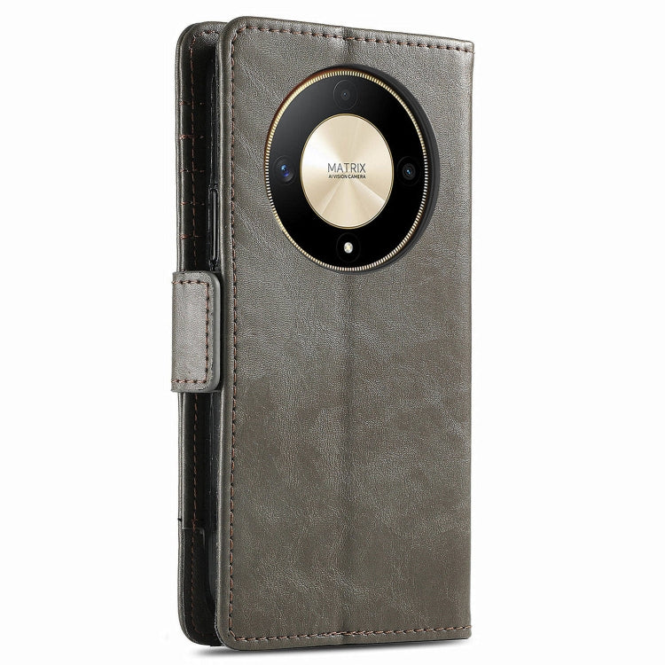 For Honor X9b CaseNeo Splicing Dual Magnetic Buckle Leather Phone Case