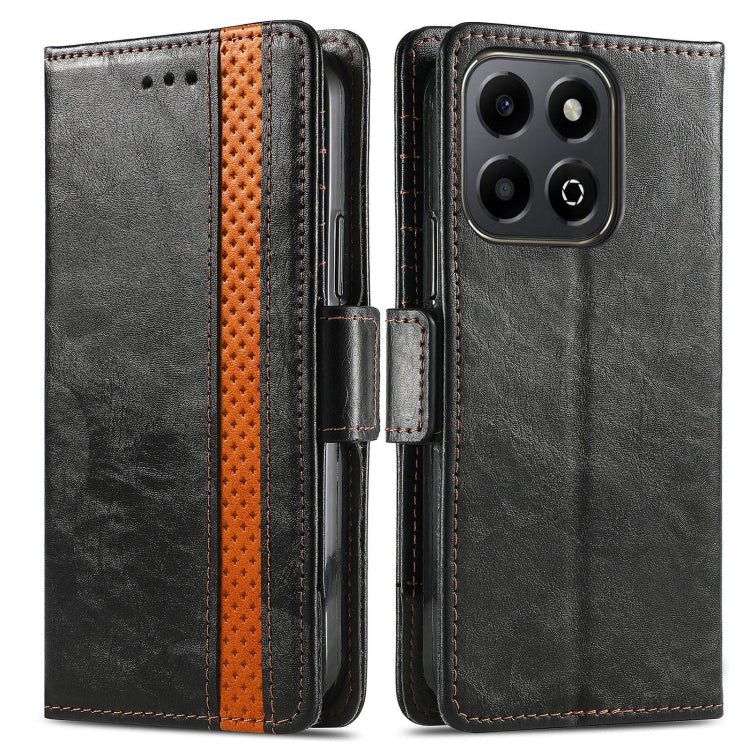 For Honor 200 Smart CaseNeo Splicing Dual Magnetic Buckle Leather Phone Case