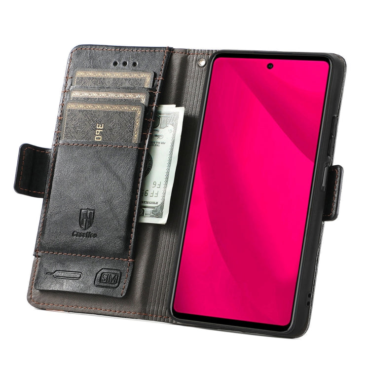 For Honor 200 Smart CaseNeo Splicing Dual Magnetic Buckle Leather Phone Case